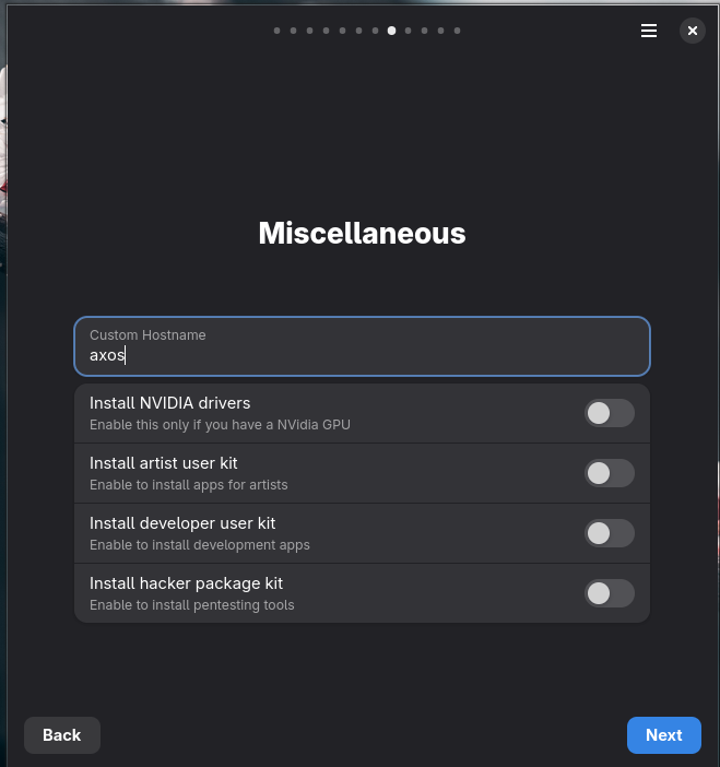 Select Misc